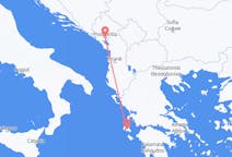 Vuelos de Podgorica, Montenegro a Cefalonia, Grecia