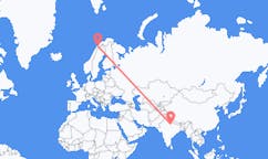 Flyreiser fra Kanpur, India til Narvik, Norge