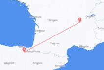Flyrejser fra Vitoria-Gasteiz, Spanien til Lyon, Frankrig