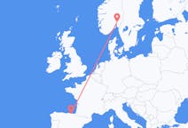 Flyreiser fra Bilbao, Spania til Oslo, Norge