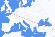 Flights from Southampton, the United Kingdom to Amasya, Turkey