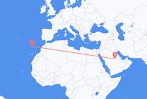 Flyreiser fra Riyadh, til Porto Santo