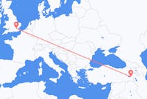 Flights from Van, Turkey to London, England