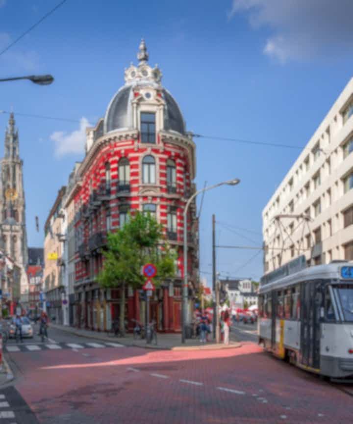 City sightseeing tours in Antwerp, Belgium