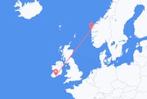 Vuelos de Florø, Noruega a corcho, Irlanda