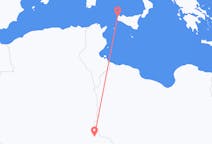 Flights from Djanet, Algeria to Trapani, Italy