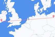 Flyg från Cork, Irland till Bydgoszcz, Polen
