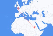 Рейсы из Хартума, Судан в Ренн, Франция