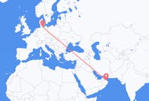 Flights from Muscat, Oman to Lubeck, Germany