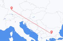 Flug frá Plovdiv, Búlgaríu til Stuttgart, Þýskalandi