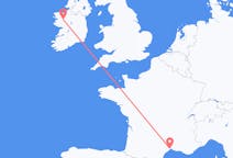 Voli da Bussare, Irlanda to Montpellier, Francia