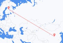 Flyrejser fra Xi'an til Kajaani