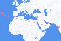 Flights from Belgaum, India to Horta, Azores, Portugal