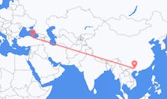 Flights from Nanning, China to Giresun, Turkey