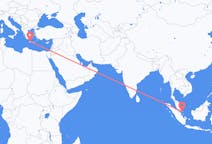 Flyreiser fra Batam, Indonesia til Khania, Hellas