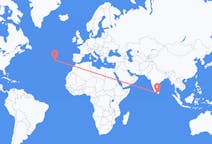 Flyreiser fra Colombo, Sri Lanka til Pico, Portugal