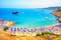 Photo of Konnos Beach of Cyprus island. Cape Greko natural park, beautiful sand beach between Aiya Napa and Protaras.
