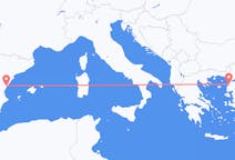 Flights from Çanakkale, Turkey to Castellón de la Plana, Spain