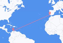 Flights from Riohacha, Colombia to Faro, Portugal