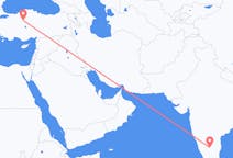 Flyreiser fra Bangalore, til Ankara