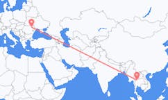 Flyg från Phitsanulok, Thailand till Iași, Rumänien