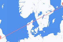 Flyrejser fra Turku til Manchester