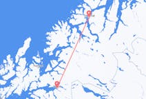 Fly fra Narvik til Tromsø