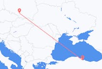 Flyreiser fra Katowice, Polen til Samsun, Tyrkia
