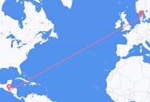 Flights from San Salvador, El Salvador to Karup, Denmark