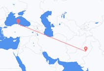 Flyreiser fra Multan, Pakistan til Sinop, Tyrkia, Tyrkia