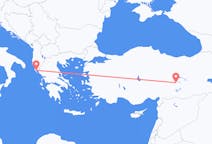Flüge von Malatya, die Türkei nach Korfu, Griechenland