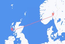 Loty z miasta Tiree do miasta Oslo