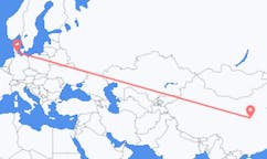 Рейсы из Юньчэн, Китай в Сённерборг, Дания