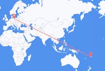 Flyreiser fra Nadi, Fiji til Szczecin, Polen