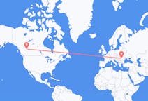 Flights from Grande Prairie, Canada to Târgu Mureș, Romania
