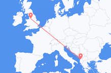 Flyrejser fra Tirana til Manchester