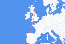 Flights from Asturias, Spain to Durham, England, the United Kingdom