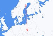 Vols depuis la ville d'Umeå vers la ville de Rzeszów