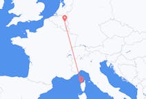 Flights from Calvi, Haute-Corse, France to Liège, Belgium