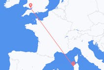 Flyrejser fra Cardiff, Wales til Alghero, Italien