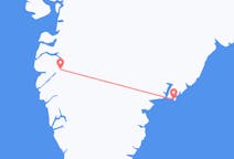 Flights from Kulusuk to Kangerlussuaq