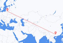 Flyg från Liuzhou till Kaunas