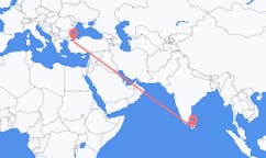 Flights from Hambantota, Sri Lanka to Bursa, Turkey