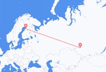出发地 俄罗斯出发地 新西伯利亚目的地 芬兰奥卢的航班