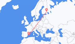 Flights from Savonlinna to Ibiza
