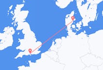 Flights from Aarhus, Denmark to Southampton, the United Kingdom