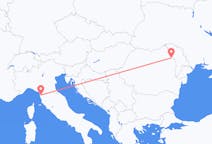 Flyrejser fra Pisa til Iași