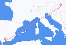 Lennot Budapestista Málagaan