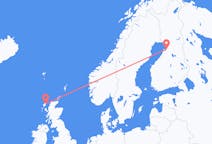 Fly fra Stornoway til Uleåborg