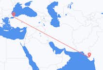 Flyg från Jamnagar, Indien till Istanbul, Indien